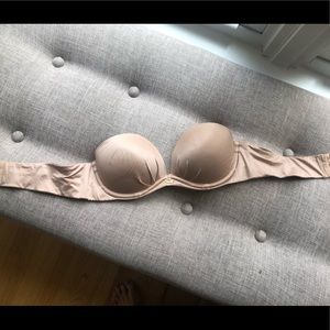 Victoria’s Secret strapless nude push up bra